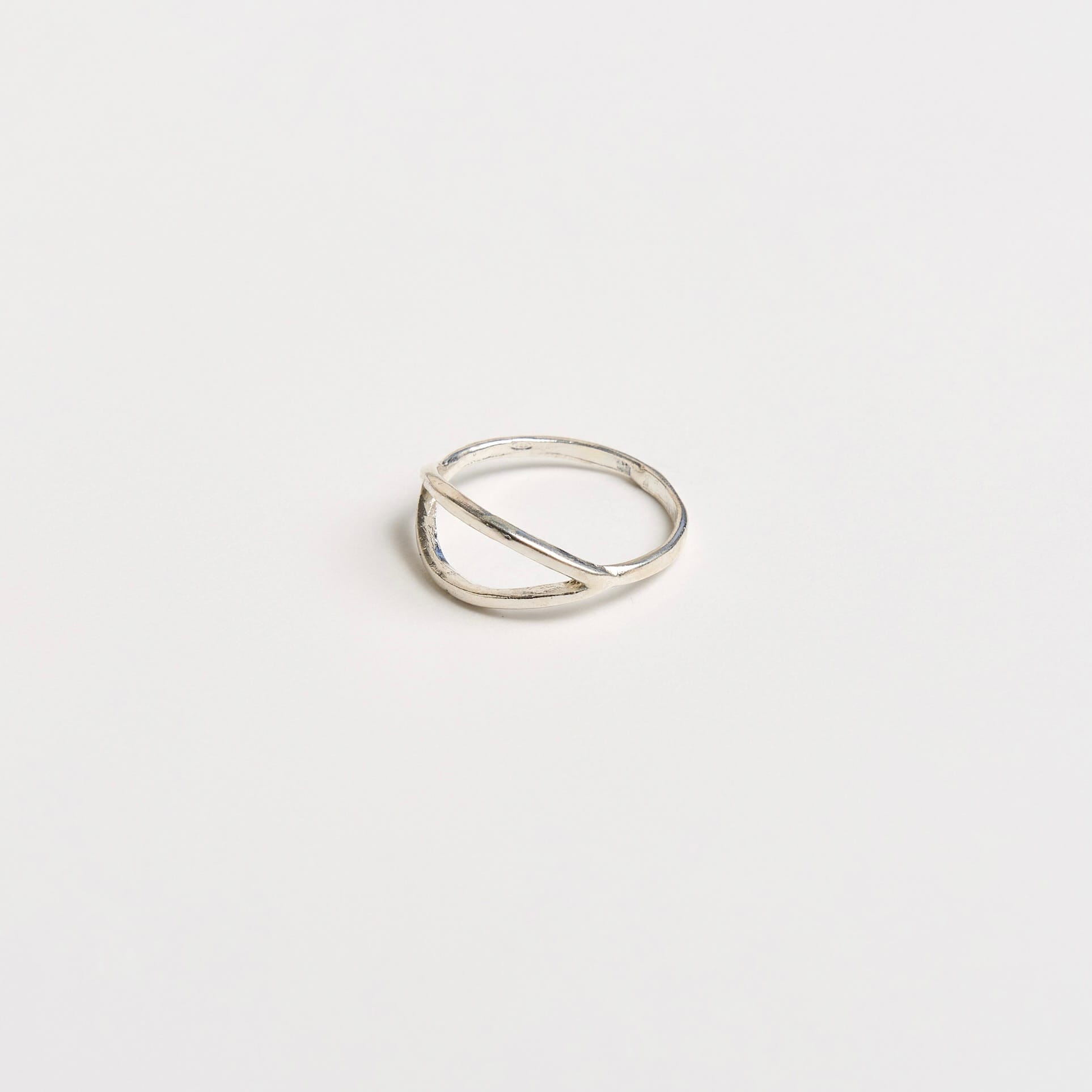 RUBY SILVER RING