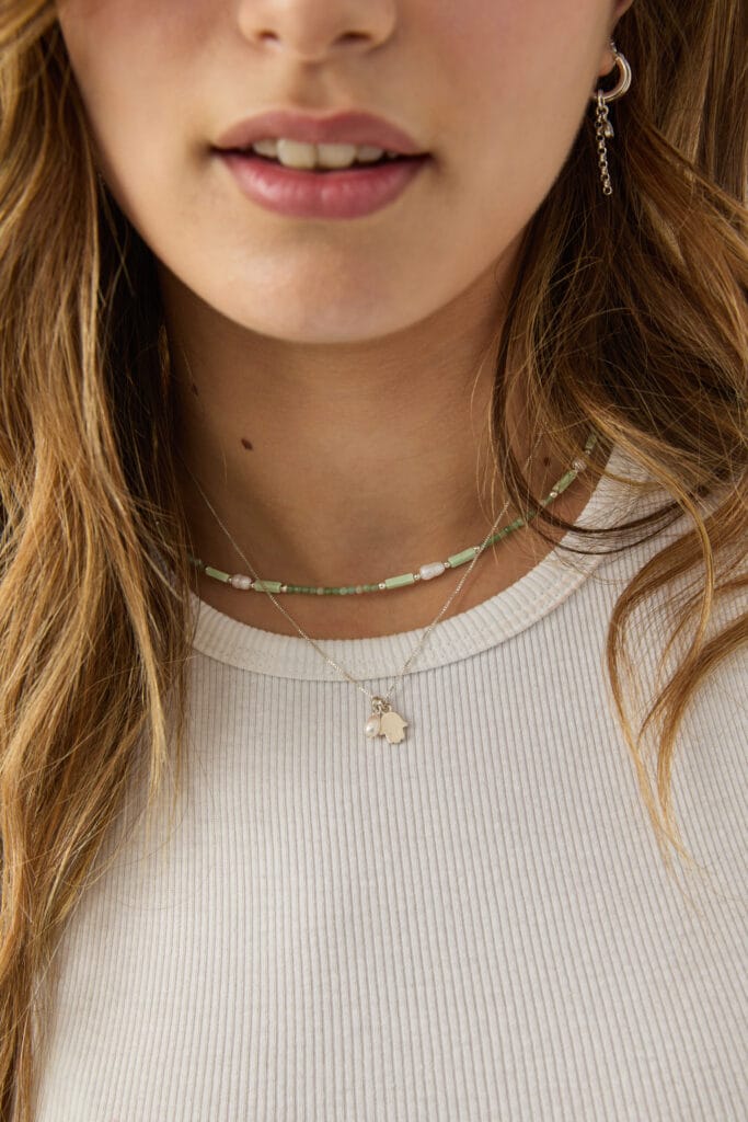 MAAYAN SILVER NECKLACE