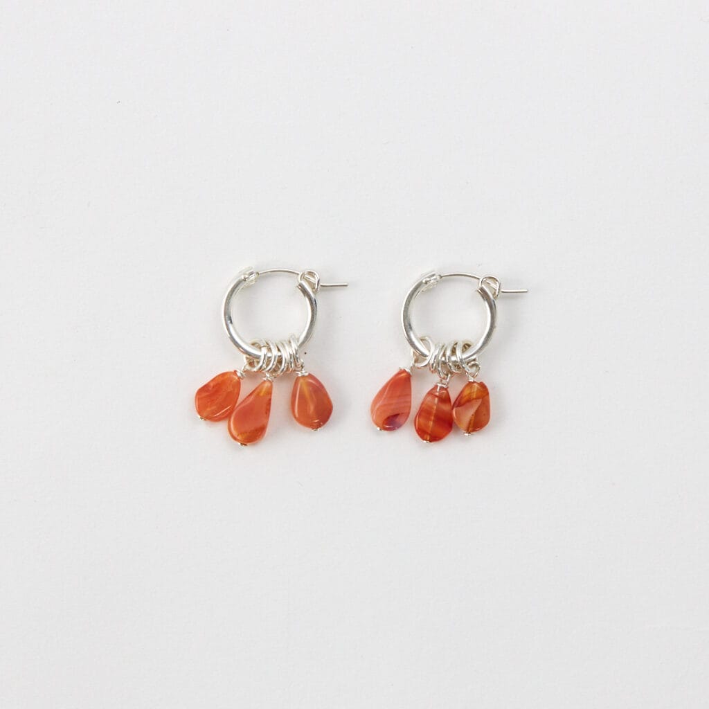 SUN SILVER EARRINGS