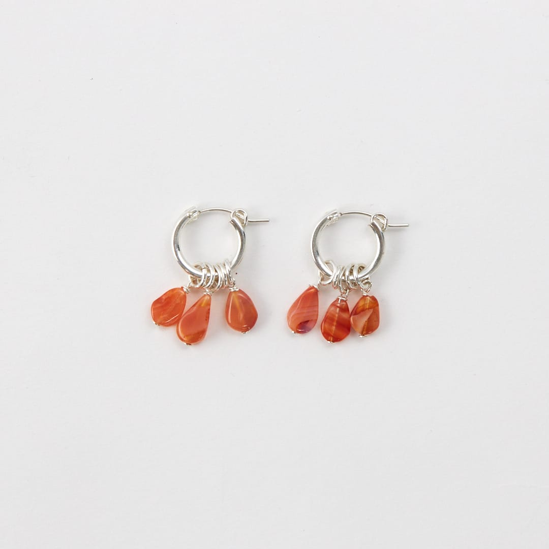 SUN SILVER EARRINGS