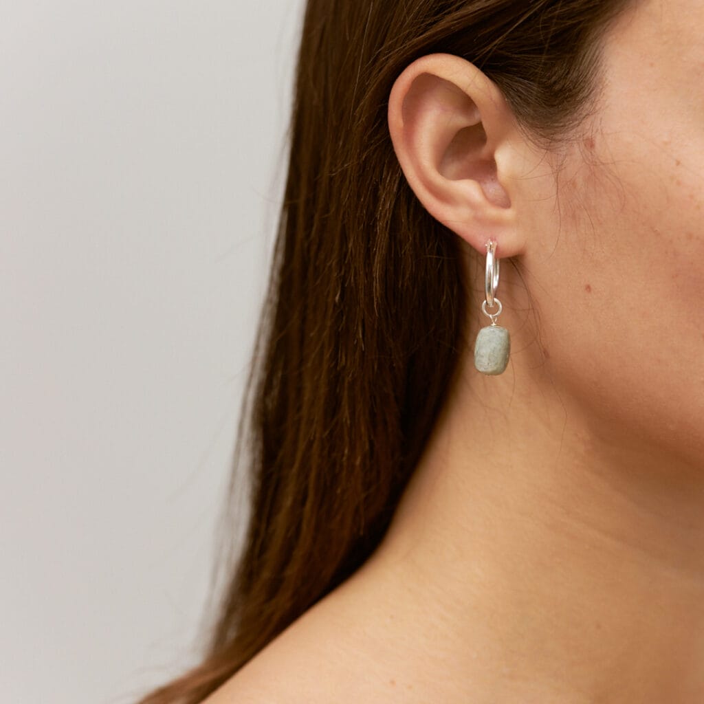 SHANI SILVER HOOPS