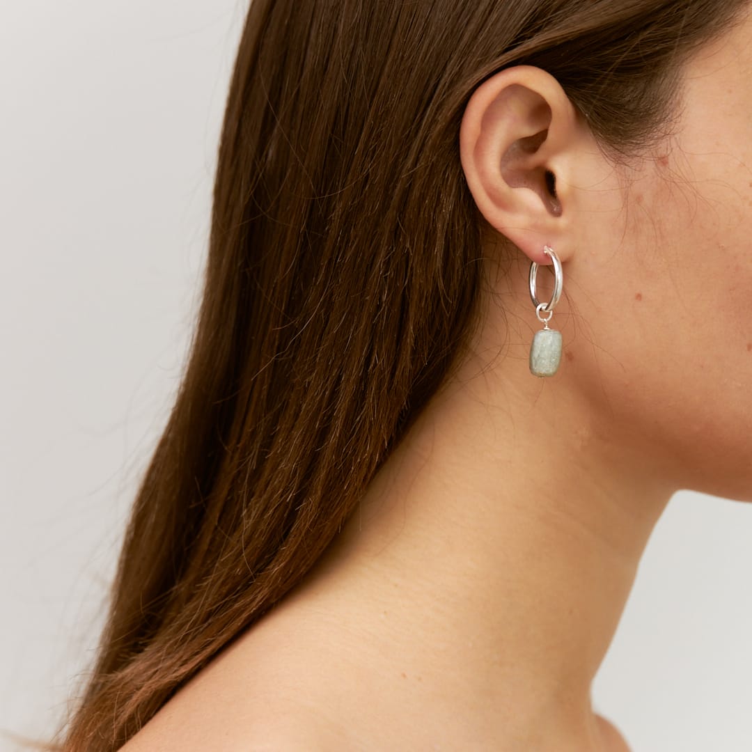 SHANI SILVER HOOPS