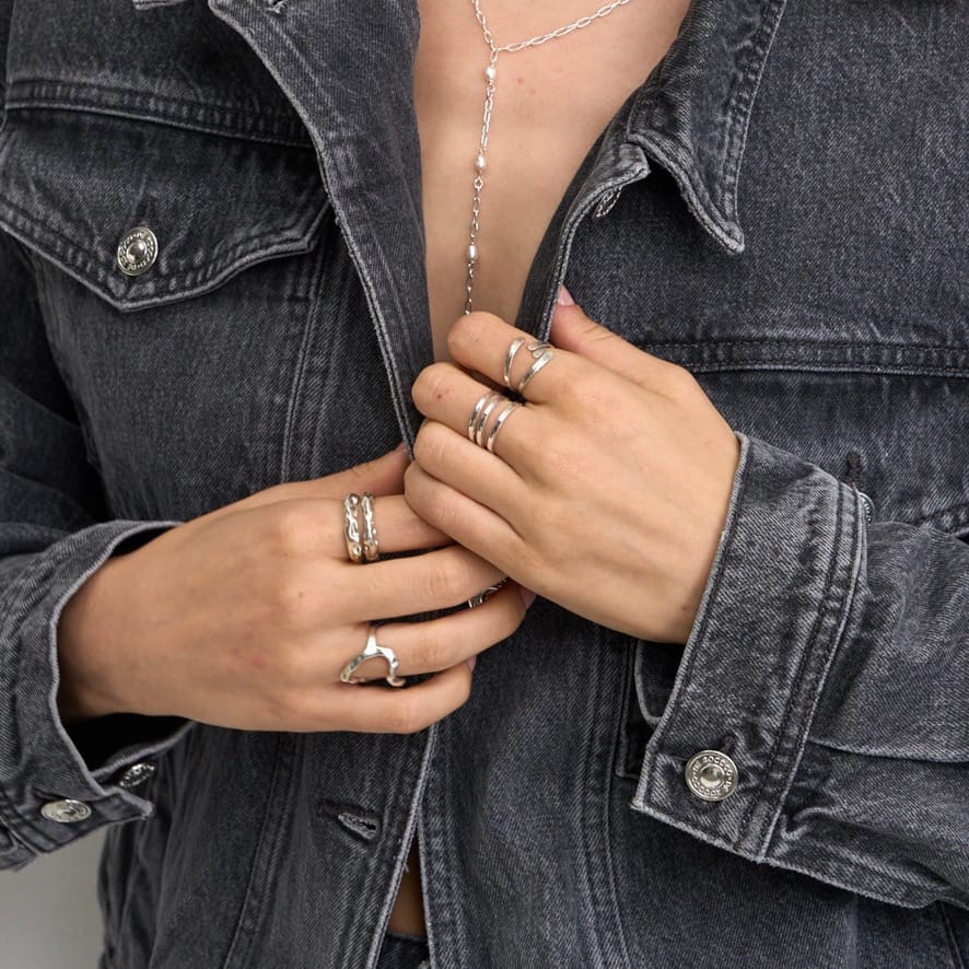 CHLOE SILVER RING