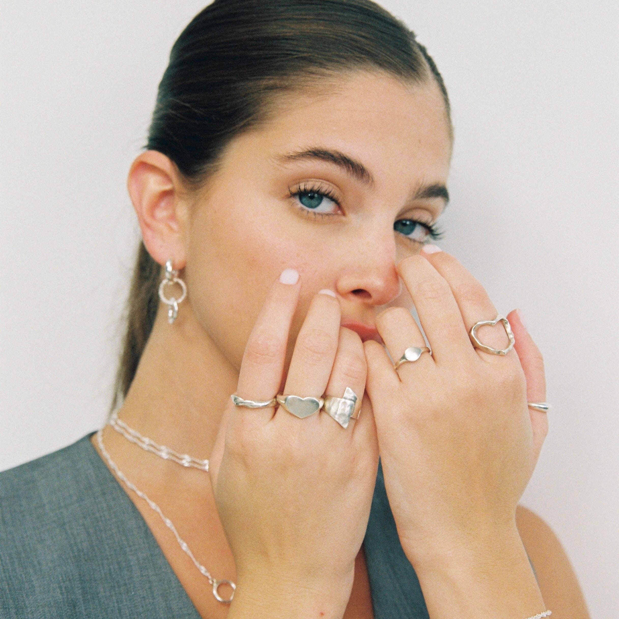 LOVE SILVER RING