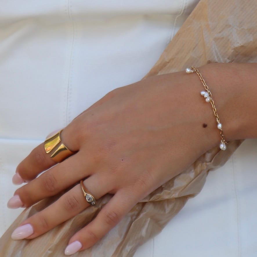 MICHELLE GOLD RING