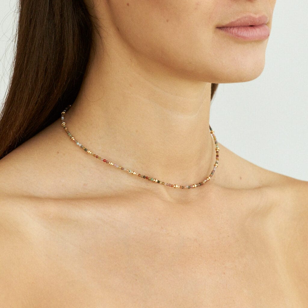 OPAL GOLD NECKLACE