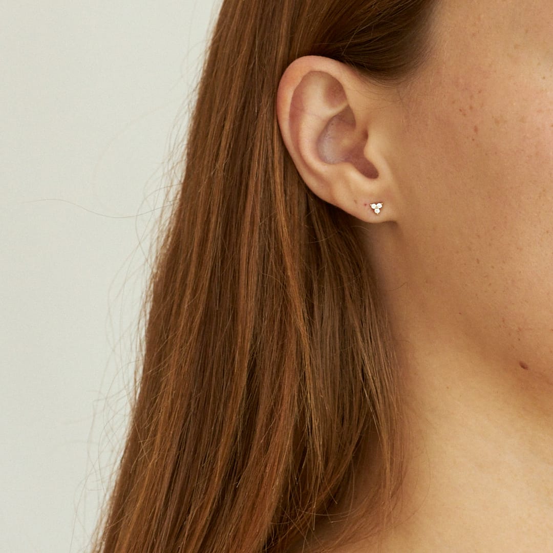 ZOE SILVER EARRINGS