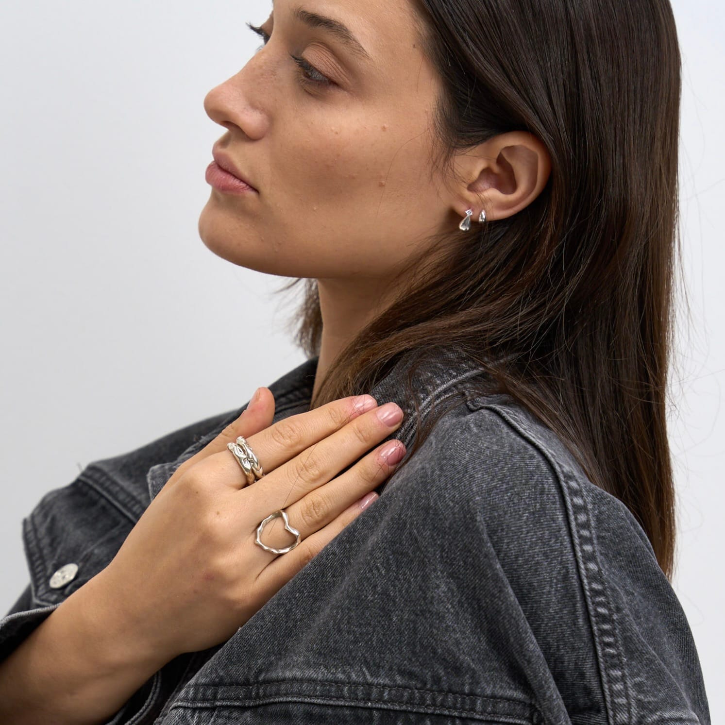 LIBRA SILVER RING
