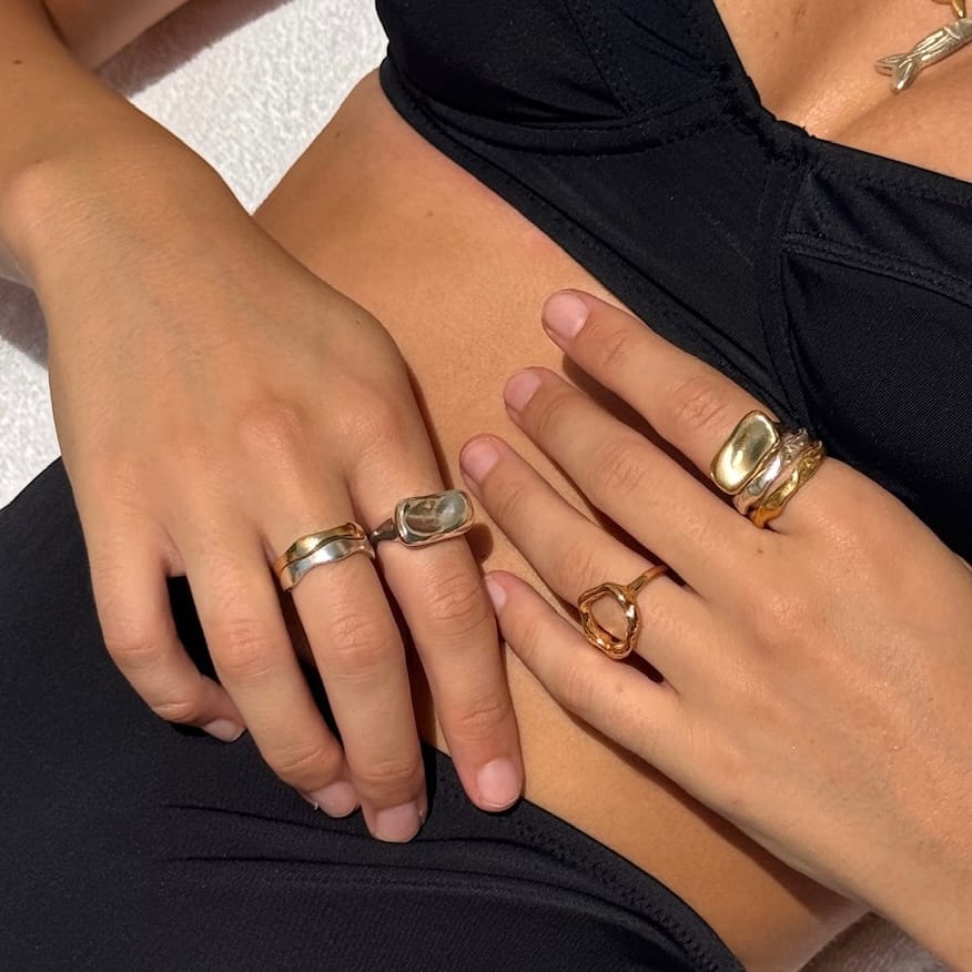 CAPRI SILVER RING