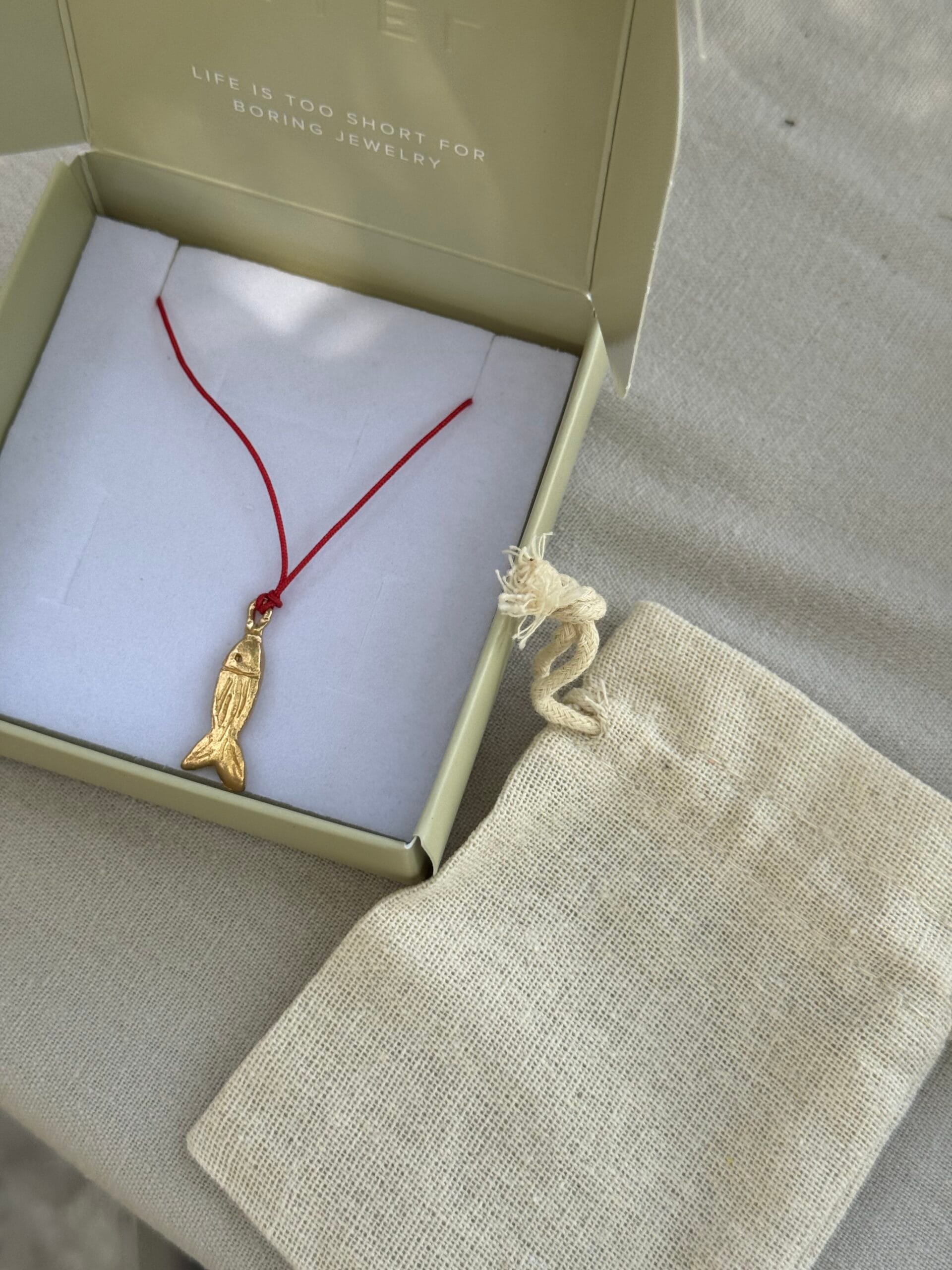 TONNO RED NECKLACE