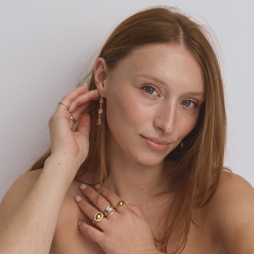 MIKA GOLD EARRINGS